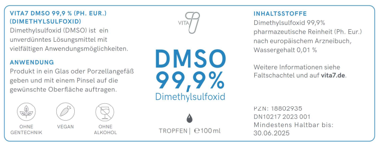 DMSO Pharmaqualität, 100 ml