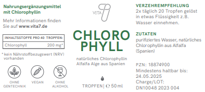Chlorophyll Tropfen, 50 ml
